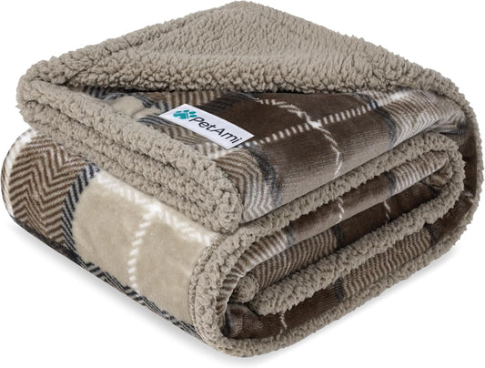 Luxury Reversible Waterproof Pet Blanket